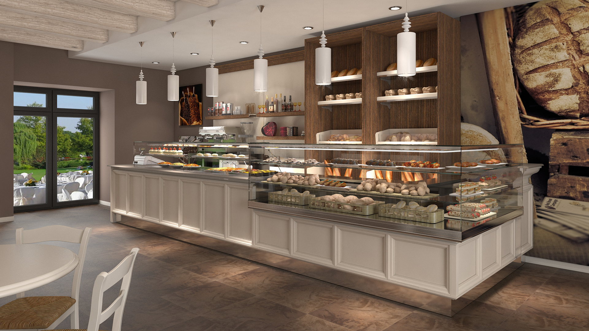 arredamento bar pasticceria